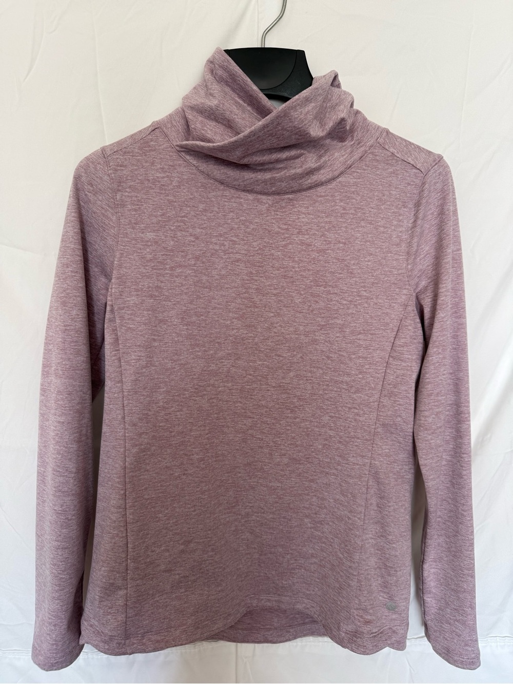 Apana Mauve Heather Cowl Neck Sweater